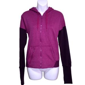 CHAMPION C9 Magenta and dark purple zip up hoodie